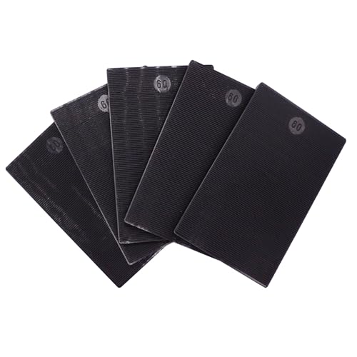 SKIR'CO Lot de 16 cales plates en plastique 6 mm pour vitrage 60 x 100 mm