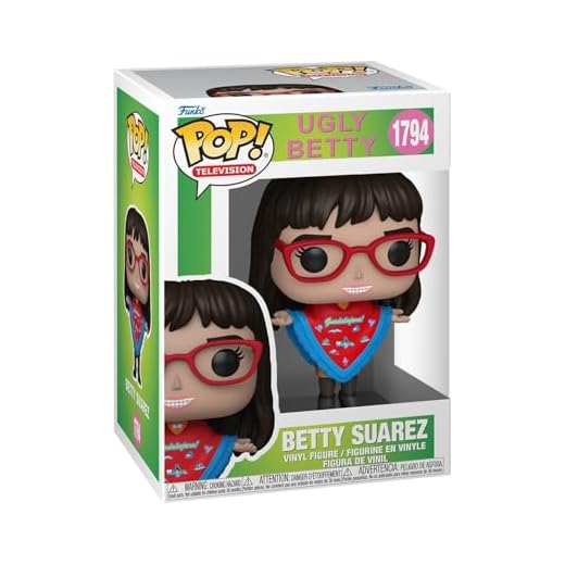 Funko Pop! TV: Ugly Betty - Betty Suarez - Figura de Vinilo Coleccionable - Idea de Regalo - Mercancia Oficial - Juguetes para Niños y Adultos - TV Fans - Muñeco para Coleccionistas y Exposición