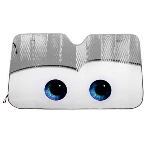 カーズ 車 サンシェード 車用 日除け フロントサンシェード 軽自動車 遮光 断熱 防熱 夏用 簡単取り付け 人気 キャラクター かわいい 車用サンシェード フロントカバー 日よけ 遮熱 折りたたみ (グレー,130*70)