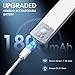 MCGOR 10inch Under Cabinet Lighting, 2 Pack Rechargeable Motion Sensor Light Indoor, 5 Levels Dimmable Magnetic Closet Lights, Wireless Under Counter Lights for Kitchen, Stairs