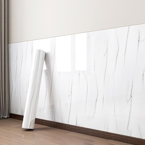 ByteRunning Paneles de Pared con diseño de mármol,Papel Tapiz Autoadhesivo de mármol Impermeable,Paneles de Techo Autoadhesivo de PVC,Fácil de Limpiar,para Muro Y Techos,Fondos De TV,Oficinas