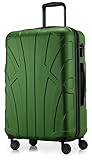 Mittelgroßer Reisekoffer (Hartschale) , Maße: 66x43x24 cm (HxBxT), 70 Liter, Gewicht: 3,2 kg - superleicht, stabil und stoßunempfindlich - Formstabil