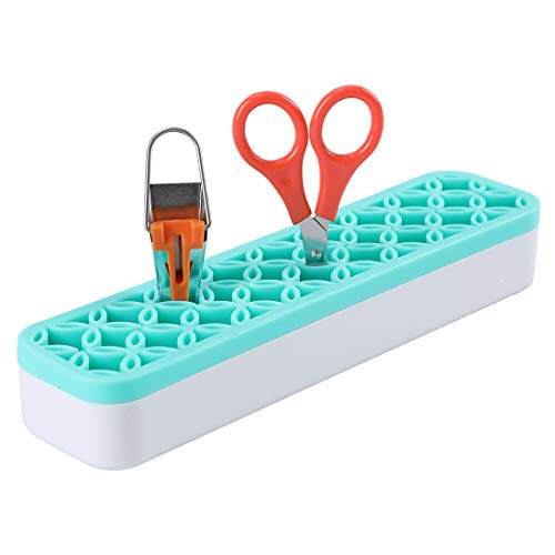 Sew Desktop Organizer, Kosmetik Aufbewahrungsbox & Desktop Aufbewahrungsbox (Minze) Make-up Pinsel Halter Cover