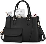 NUBILY Handbags Femmes PU Sac à main en cuir pour femmes Sac à mains en cuir antivol pour femmes