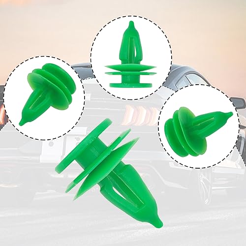 Image of 100PCS Door Panel Retainer Clips 8mm Retainer Clip Compatible with GrandCheroKe, Chrysler Cirrus Dodge with 1Pcs Fastener Remover 6503204