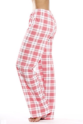 Image of Just Love Women's 100% Cotton Plaid Pajama Pants, Jersey Knit Sleep and Lounge PJ Bottoms