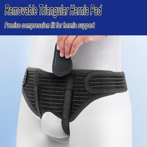 Faja para Hernia Mediana unisex para soporte inguinal miniatura 2