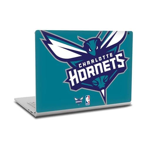 Autocollant Charlotte Hornets pour Surface Book 2 : skin vinyle officiel NBA Head Case Designs