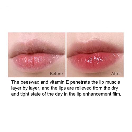 Lip Plumper, Lip Plumping, Lip Balm Jar, Natural Lip Gloss And Lip Care Serum, Plumping Lip Enhancer, Lip Mask, Moisturizing And Reducing Fine Lines, Day And Night (B(10Ml)) (A) #TOP3