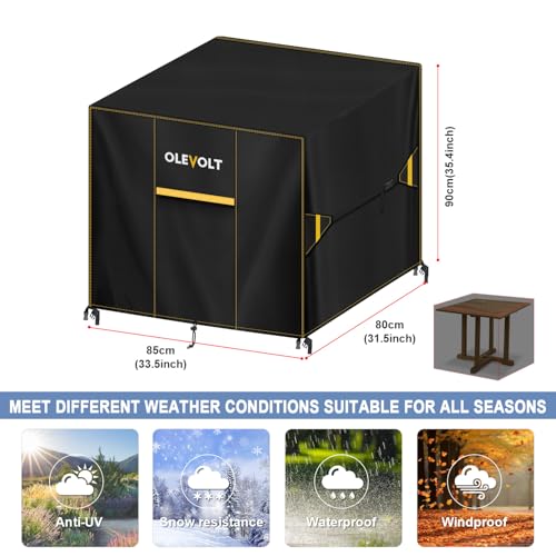 Housse de protection salon de jardin en Oxford 600D ultra robuste
