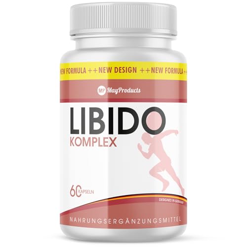 Libido Komplex Kapseln | mit L-Arginin, L-Citrullin und Maca | für mehr Leidenschaft | Inhalt 60 Kapseln