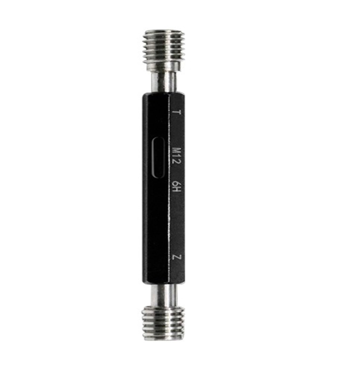 Gewindelehrdorn 1 STÜCKE 6H Stahl Metrische Schraube Standard Zahn M2M3M4M5M6M8M10M12M14M16-M24 Gewindelehrdorn(M2X0.4-6H)