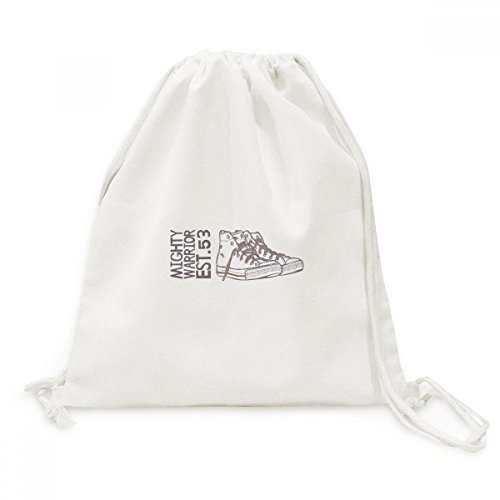 Sac à dos cordon en toile peinte résistant pour ranger vos affaires de voyage avec style
