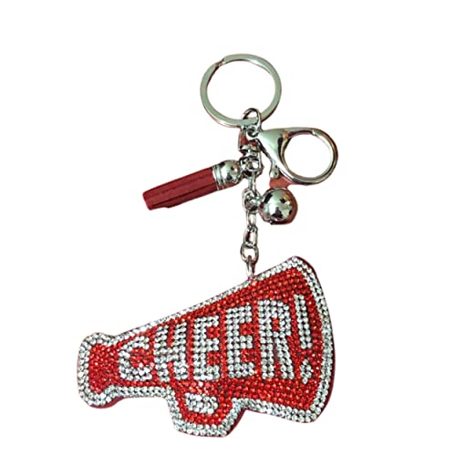 Popfizzy Bling Accessories for Women - Cute Rhinestone Keychains, Car Keys Charms, Purse Charms for Handbags