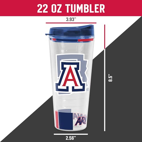 Image of Rico Industries NCAA Double Wall Tritan Tumbler 16oz or 22oz