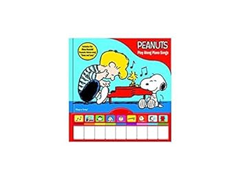 Toy Peanuts Play Along Piano Songs Interactive Book