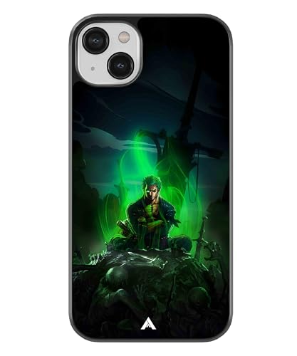 Image of Premium Anime 1 Case for iPhone 13 (Glossy Finish) Soft-Touch Metal TPU Back Cover, Shockproof, Designer, Aesthetic Mobile Phone Case