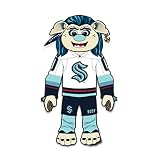 Desert Cactus Seattle Kraken Sticker Mascot Buoy NHL Team National Hockey League Vinyl Decal Laptop Water Bottle Car Scrapbook (Individual D)