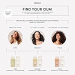 OUAI Fine to Medium Hair Treatment Masque - Hydrating Hair Mask to Help Repair Strands & Increase Shine - With Shea Butter, Keratin and Panthenol - Paraben, Phthalate & Sulfate Free (8 Fl Oz) - Image 3