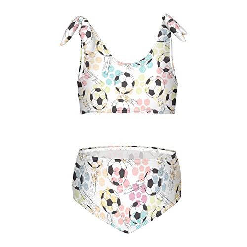 Image of Flying Bee Honey On Yellow Girls Bikini Sets 2 Piece Swimsuits Bathing Suit Swimwear
