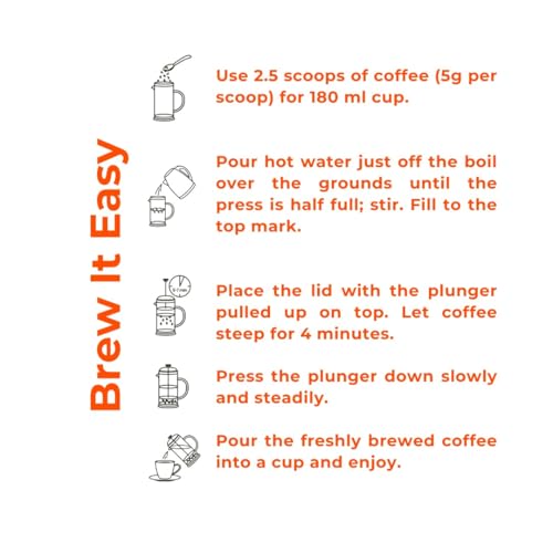 Image of Kents Coffee Colombian Crush | Sweet, Smooth, Caramel | Medium Roast Ground Coffee | Low Acidity, Ideal for French Press And Pour Over (250Gm)