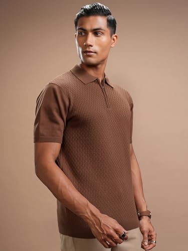Image of Highlander Men's Polo Tshirt | Flat Knit | Regular Fit | Polo T-Shirt for Man