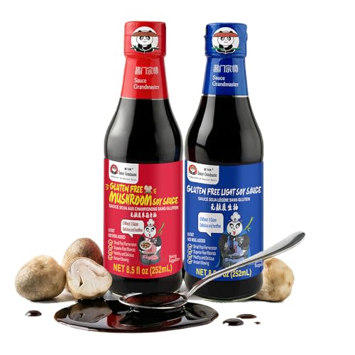 Sauce Grandmaster Double Brewing Gluten-Free Soy Sauce Bundle – High