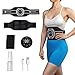 LS Fitness Ab Stimulator EMS Belt – Core Muscle Activation & Training Support, Adjustable Wireless Ab Trainer for Home Workouts