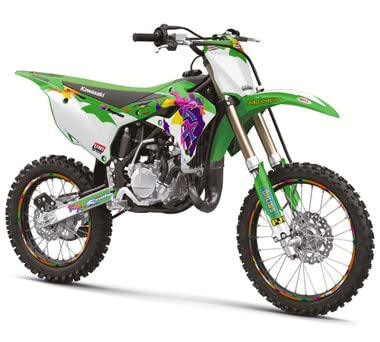 【decorate】 Amazon.com: 2022-2025 KX 85 Throwback Green Senge Graphics Base