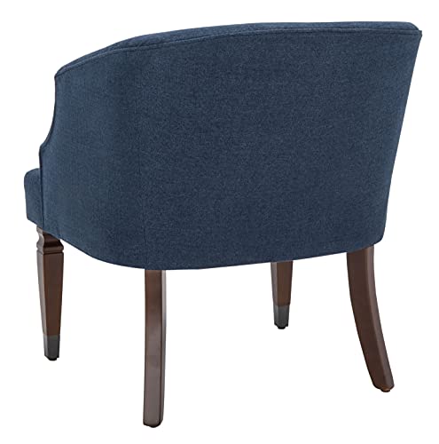 Sillón Plegable Tela Azul marino miniatura 7
