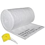 SIMOND STORE Ceramic Fiber Blanket - 8# Density 2400F - 1' x 24' x 150' - High Temperature Insulation Baffles for Stove Forge Furnace Kiln Fireplace Pizza Oven Chimney - Dishwasher Insulation Blanket