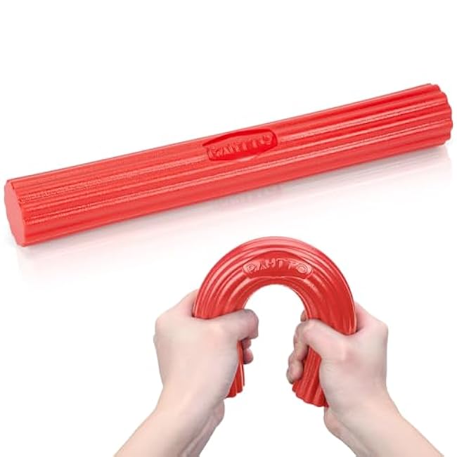 Flexible Resistance Bar for Physical Therapy, Resistance Exercise Twisting Bar for Tennis Elbow, Tendonitis Pain Relief & Grip Strength Improve