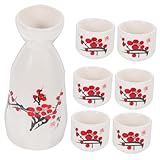Bouteille de saki - elle peut également être un ensemble de pour votre famille et vos amis, une carafe à saki.