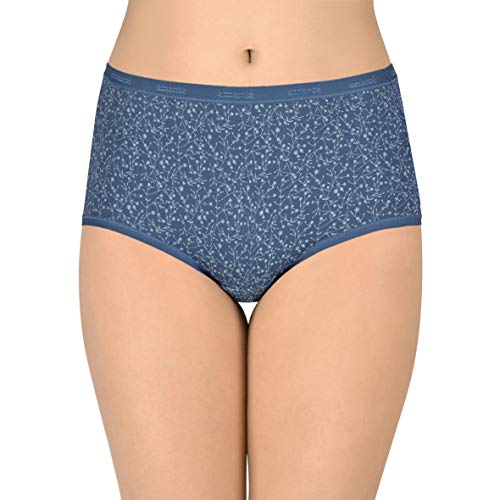 Image of Amante Printed Cotton Full Brief Panty Pack(Pack of 3)