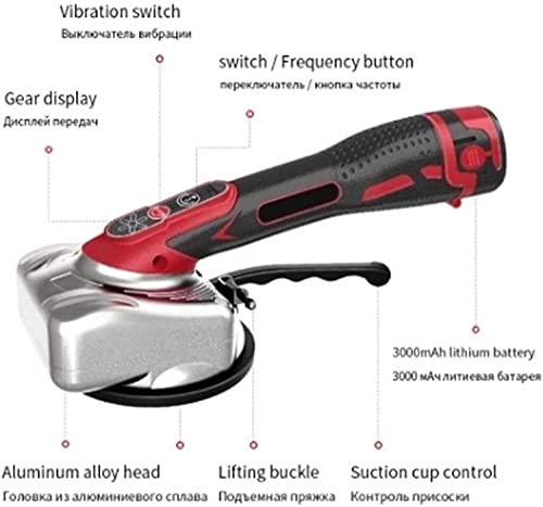 Vibrationsmaschine für Fliesenfliesen, für Bodenfliesen und Wandfliesen, einstellbare Geschwindigkeit, automatisches… – Bild 5