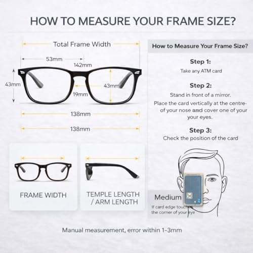 Image of Dervin Blue Light Blocking Glasses Gaming Filter Transparent Square Eyeglasses for Eye Protection Men Women, Computer /Tablet /Laptop /Mobile /TV, Anti-blue & Anti eyestrain