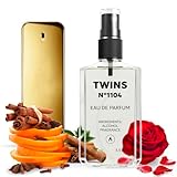 TWINS Impression of 1 Million | Perfume for Men Eau de Parfum | No.1104 | 3.4 Fl Oz / 100 ml