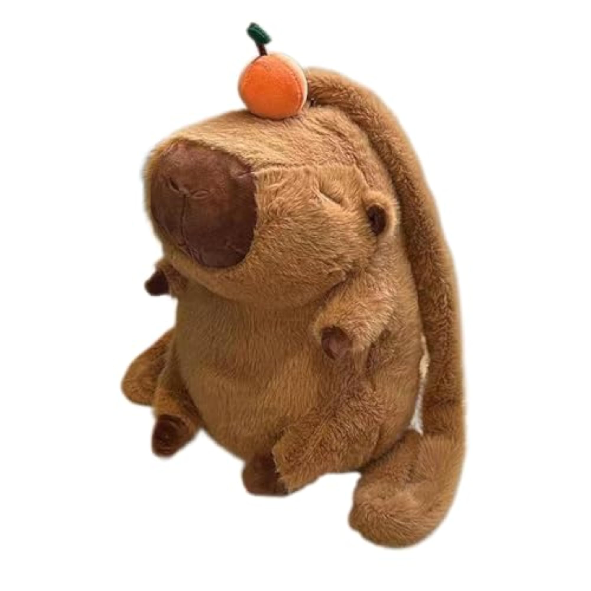 Plush Capybara Backpack, Cute Casual Large Capacity Bag