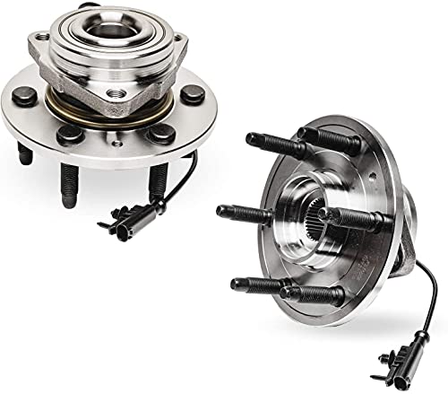 Detroit Axle - Awd/4Wd Front Wheel Hub Bearing Cv Axle Shaft Upper Control Arm Tie Rod Sway Bar Kit Replacement For Chevy Cadillac Gmc Escalade Silverado Suburban Sierra Yukon Xl 1500 - 16Pc #TOP5