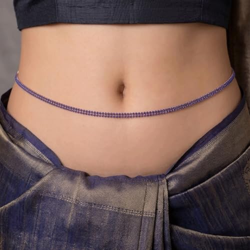Image of Vama Fashions kamarbandh western hip waist Belly chain ottiyanam aranjanam for lehanga kamarpatta for women