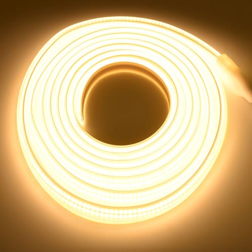 Tira de luces LED COB 5m 110V 3500K regulable miniatura 2