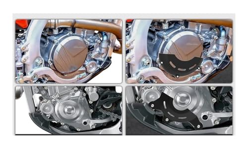 Protector de cubierta de embrague estator motor CRF450X para modelos 2005 a 2017 7