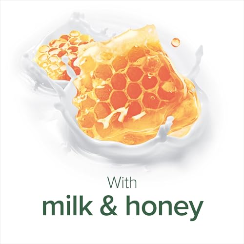 Palmolive Naturals Milk & Honey Shower Gel Cream 4x750ml, vitamin E body wash to nourish skin, leaves skin feeling soft, with plant-based almond milk, ingredients of 95% natural origin* - Image 2