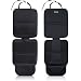 Car Seat Protector, Black (2-Pack) by Drive Auto Products - Best Protection for Child & Baby Cars Seats, Dog Mat - Ultimate Cover Pad Protects Automotive Vehicle Leather or Cloth Upholstery