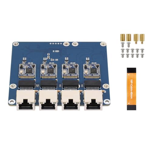 Adaptateur PCIe Ethernet 4 ports Gigabit pour stations de travail et serveurs