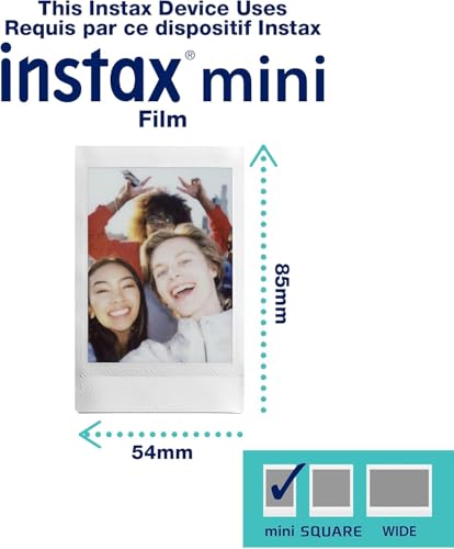 Image of Fujifilm Instax Mini 41 Instant Camera Vintage Black. + Fujifilm Value Pack (40 Sheets) + Shutter Accessories Bundle, Includes Vintage Style Compatible Carrying Case, Black Photo Album 64 Pockets