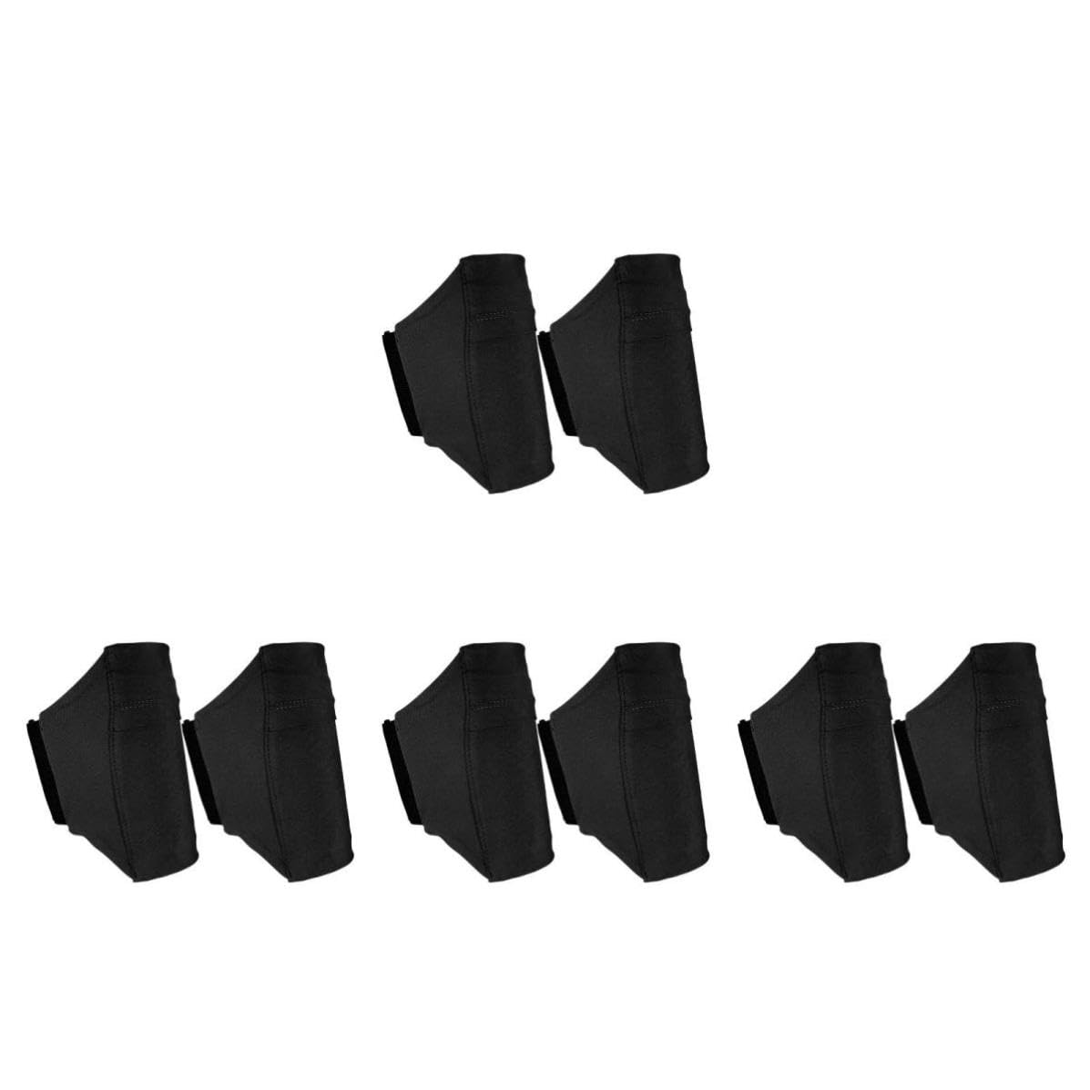 STOBAZA 8 Pièces Bracelet de Jambe pour Téléphone Portable Réglable, | Jogging et Randonnée, Taille Ajustable 5, 5 à 7, 5 Pouces, Bande Élastique Légère et Respirante