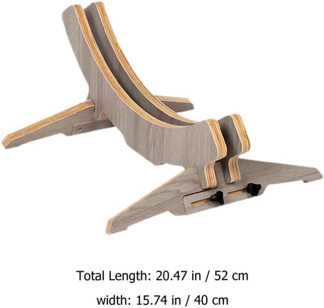 Angoily Bike Floor Stand,Adjustable Wooden Bike Stand Floor Single Bike Stand for Mountain and Road Bike Indoor and Outdoor