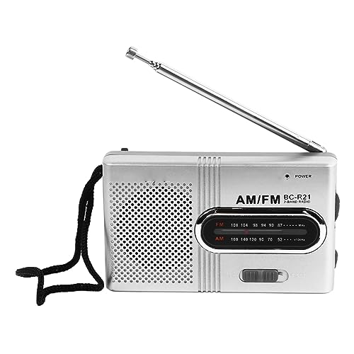 Mini radio FM portátil de bolsillo MP3 estable con sonido claro a pilas 2