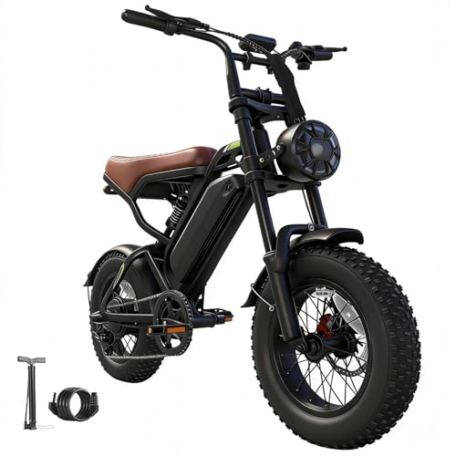 Electric Bike for Adults, 48V 15.6Ah electric dirt bike, top